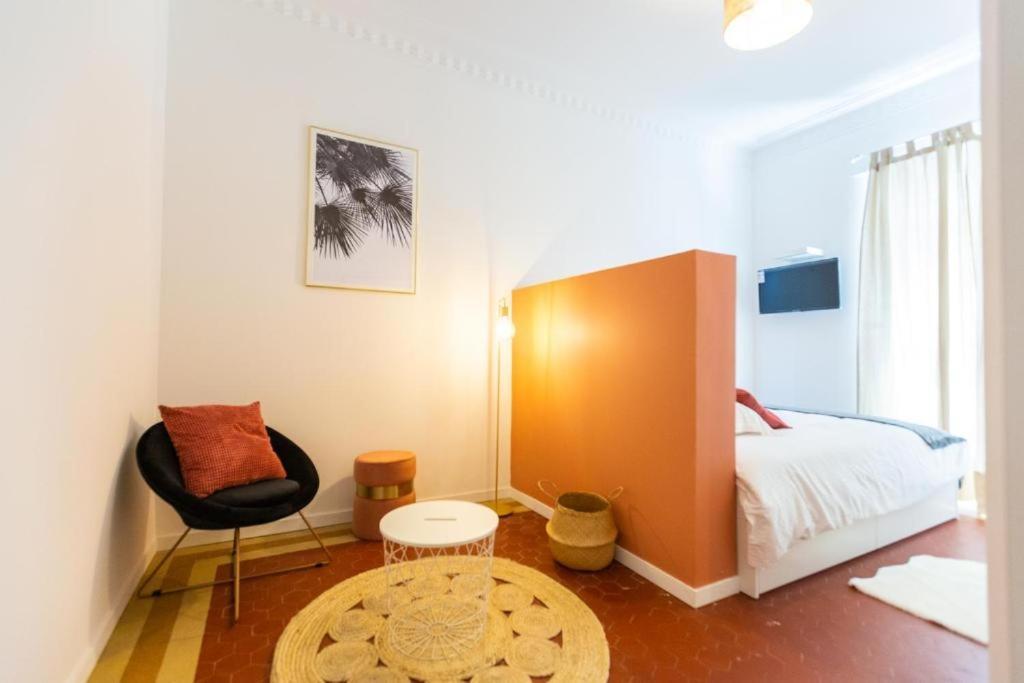 3 Min A Pied De La Gare St Charles - 3 Chambres Avec Clim, Sdb Et Tv Марсель Экстерьер фото